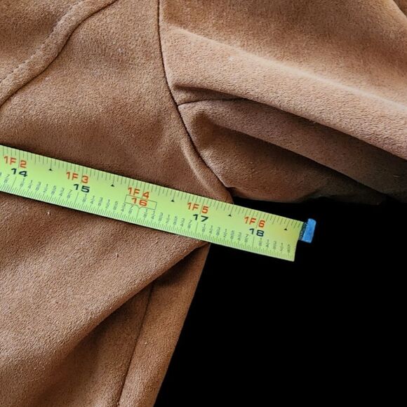 Bagatelle camel suede moto jacket - Picture 12 of 14